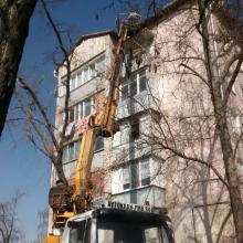 ул. Гвардейская, 19 ремонт желобов
