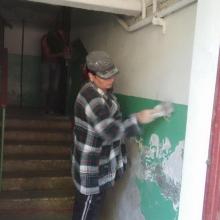 ул. Петровского 99 ремонт подъезда