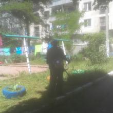 ул. Текстильщиков покос