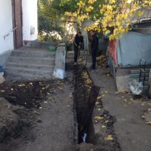 Заречная 44  подводка ХВС